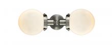 Innovations Lighting 900H-2W-SN-G201-6-LED - Beacon - 2 Light - 19 inch - Brushed Satin Nickel - Bath Vanity Light