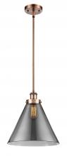 Innovations Lighting 916-1S-AC-G43-L-LED - Cone - 1 Light - 12 inch - Antique Copper - Mini Pendant