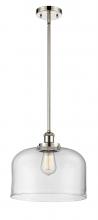 Innovations Lighting 916-1S-PN-G72-L - Bell - 1 Light - 12 inch - Polished Nickel - Mini Pendant