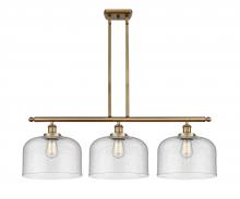 Innovations Lighting 916-3I-BB-G74-L - Bell - 3 Light - 36 inch - Brushed Brass - Stem Hung - Island Light