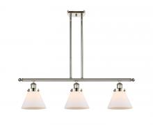 Innovations Lighting 916-3I-PN-G41-LED - Cone - 3 Light - 36 inch - Polished Nickel - Stem Hung - Island Light