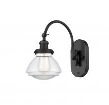 Innovations Lighting 918-1W-BK-G322 - Olean - 1 Light - 7 inch - Matte Black - Sconce