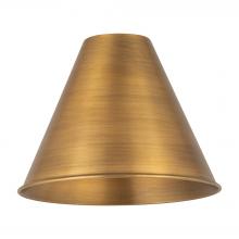 Innovations Lighting MBC-12-BB - Berkshire Light 12 inch Brushed Brass Metal Shade