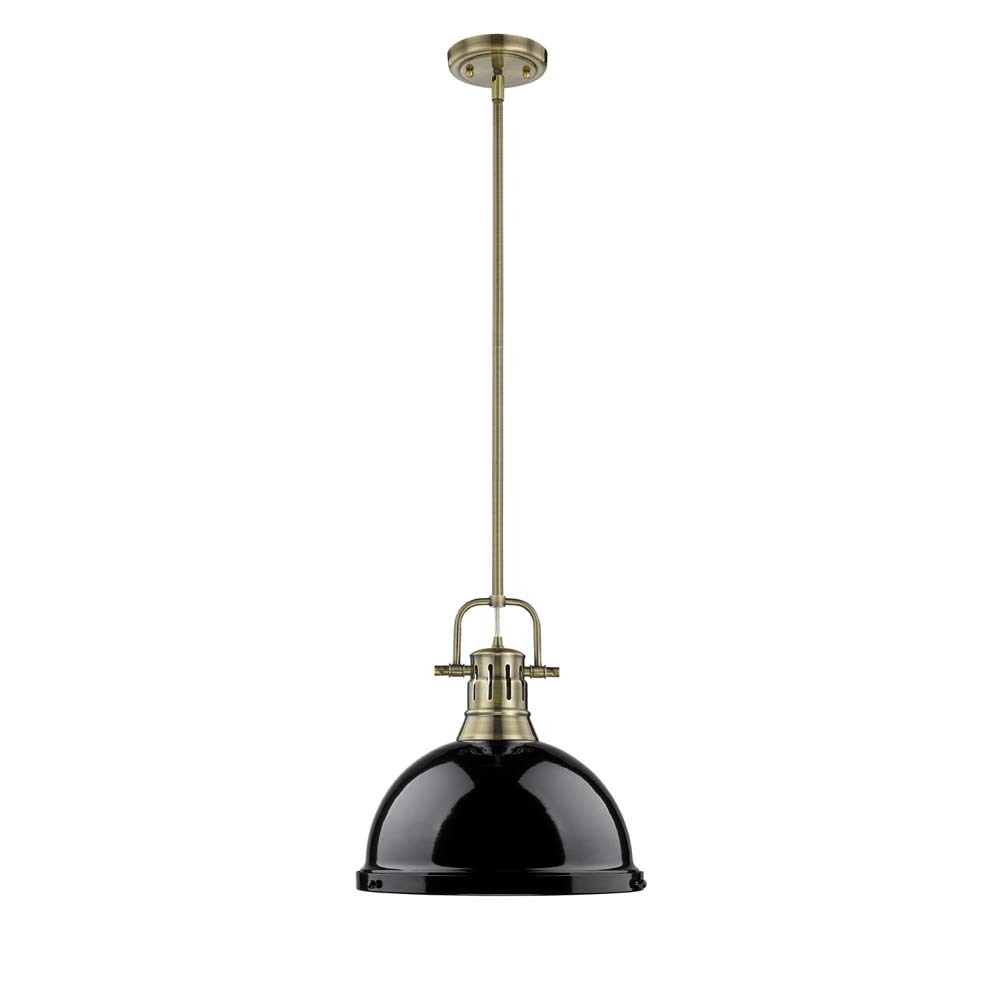 Duncan 1 Light Pendant with Rod