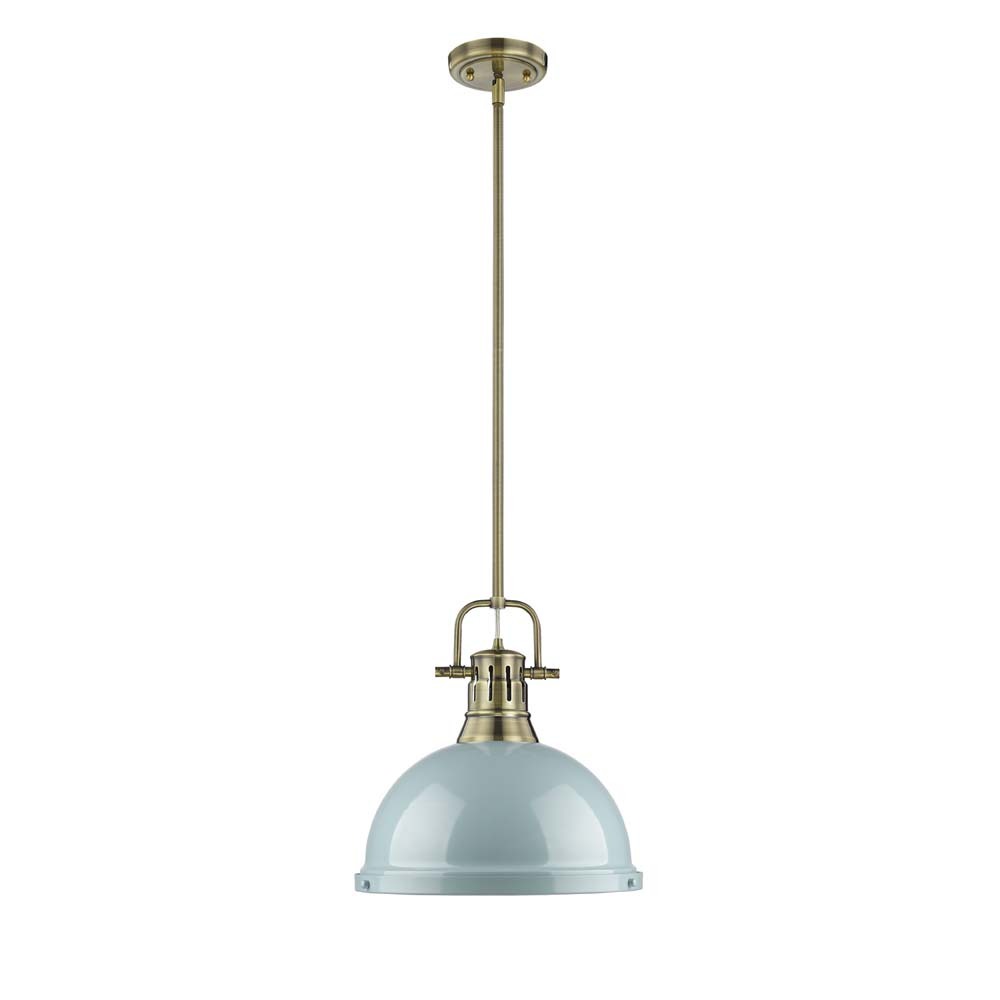 Duncan 1 Light Pendant with Rod