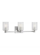 Generation Lighting GLV1043BS - Three Light Wall/Bath