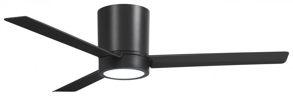 52&#34; HUGGER CEILING FAN W/LED LIGHT