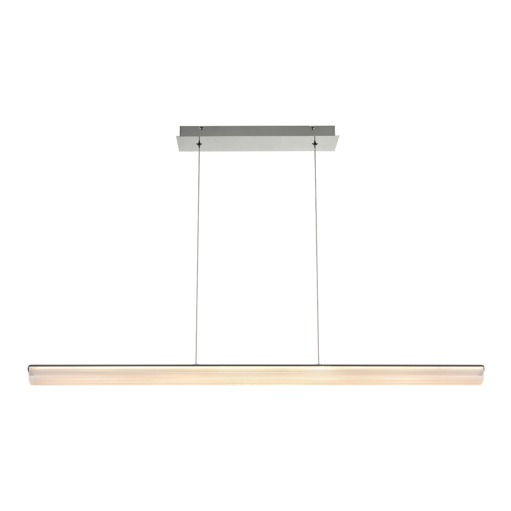 Landor, Pendant, LED, Lnr, Lrg, Chr