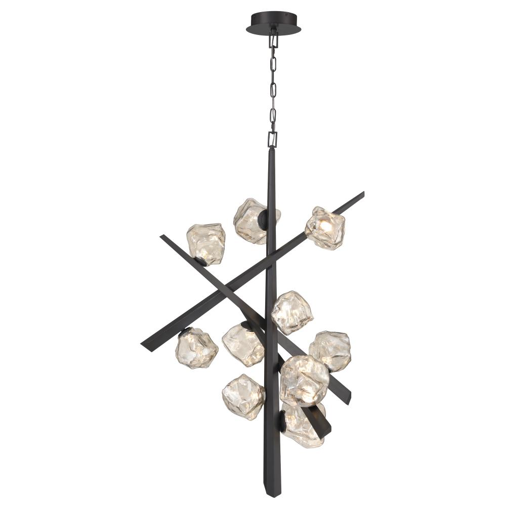 Thorah 36&#34; LED Chandelier In Graphite