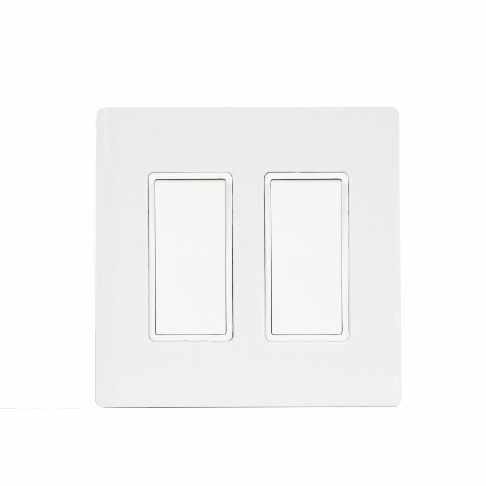 Eurofase EFSSPW2 On/Off Switch with White Screwless Plate and Box