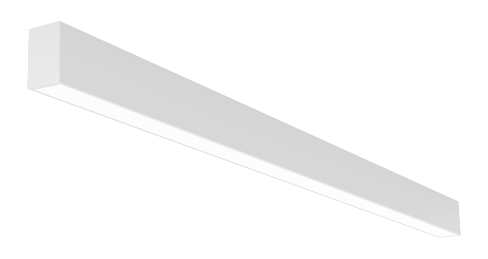 8&#39; LED Linear Surface Mount, 2&#34;Wide, 3500K, White