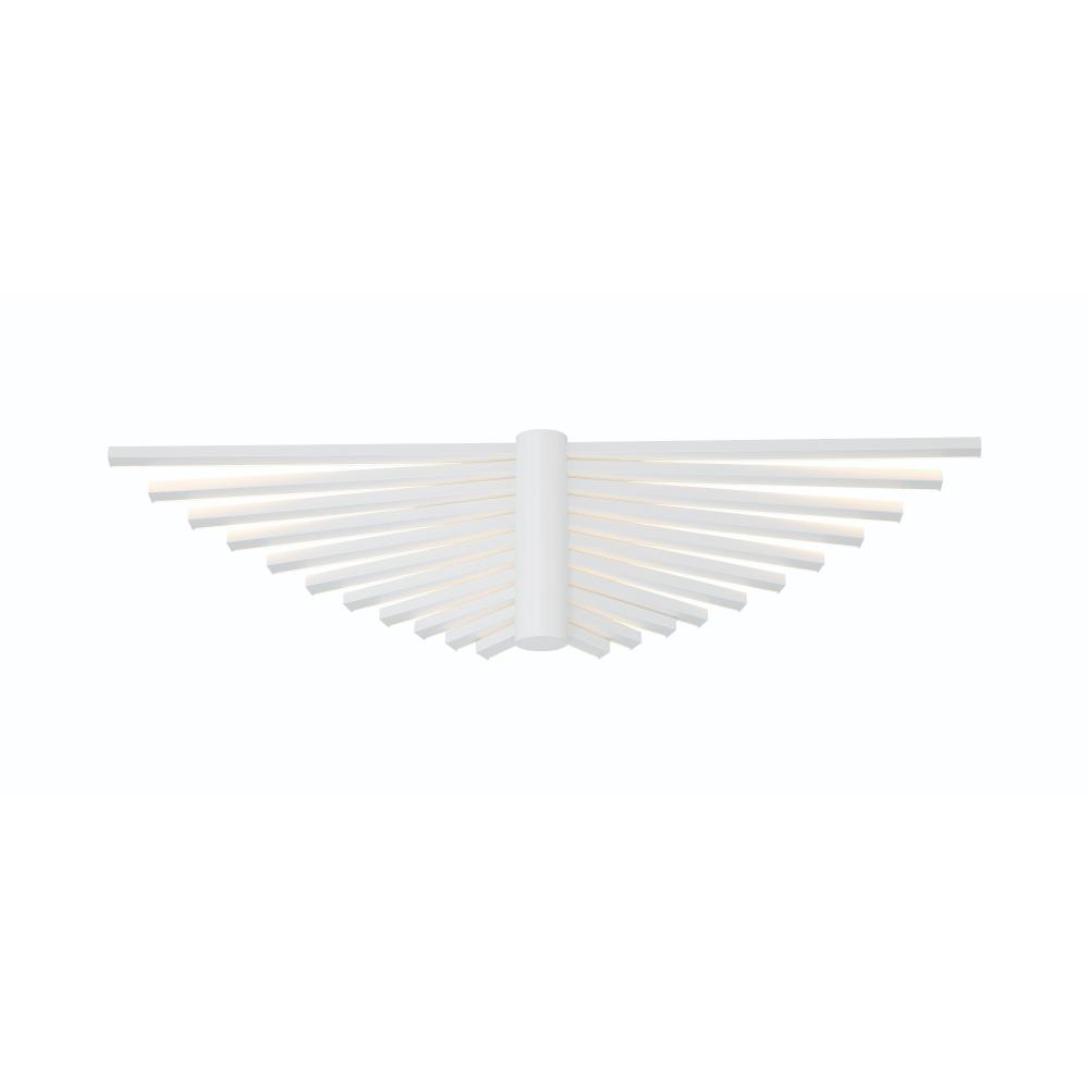 Seraph 1 Light 24.5&#34; Sconce in White