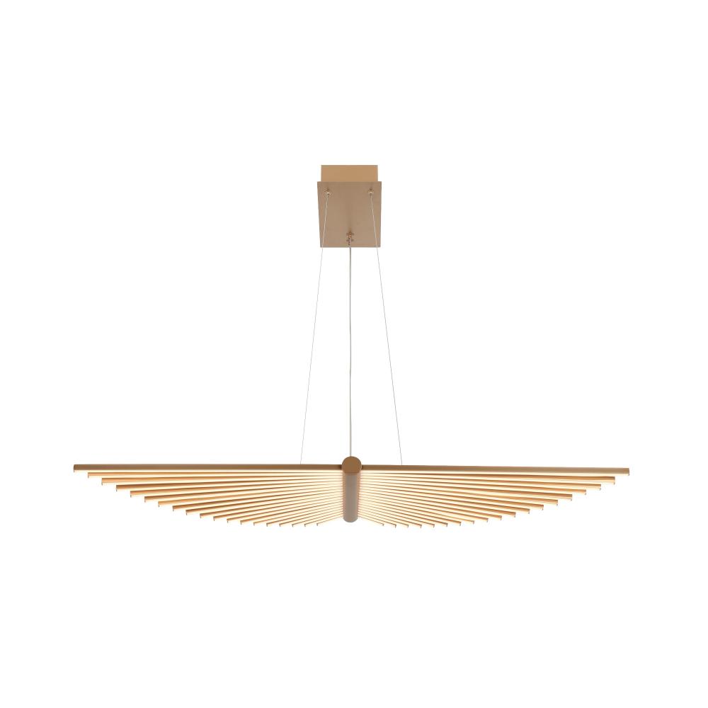 Seraph 1 Light 39.25&#34; Chandelier in Gold