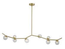 Avenue Lighting HF4808-CLR - Hampton Collection Eight Light Chandelier