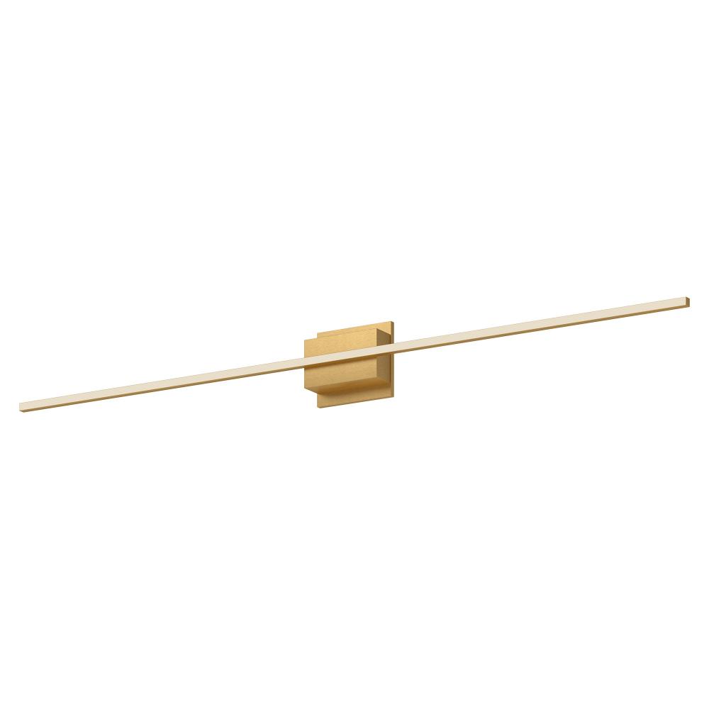 Vega Minor 48-in Brushed Gold LED Wall Sconce