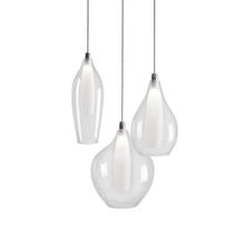 Kuzco Lighting Inc MP3003 - Victoria 3 Head Chrome LED Multi Pendant