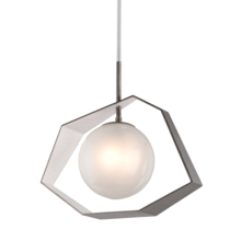 Troy F5536-GRA/SL/SS - Origami Chandelier