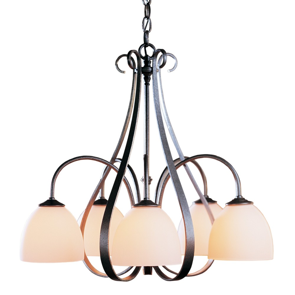 Sweeping Taper 5 Arm Chandelier