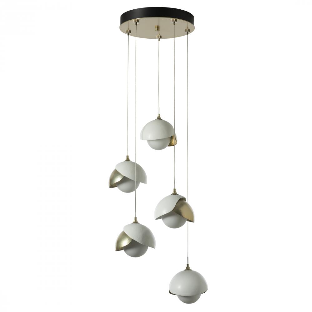 Brooklyn 5-Light Double Shade Pendant