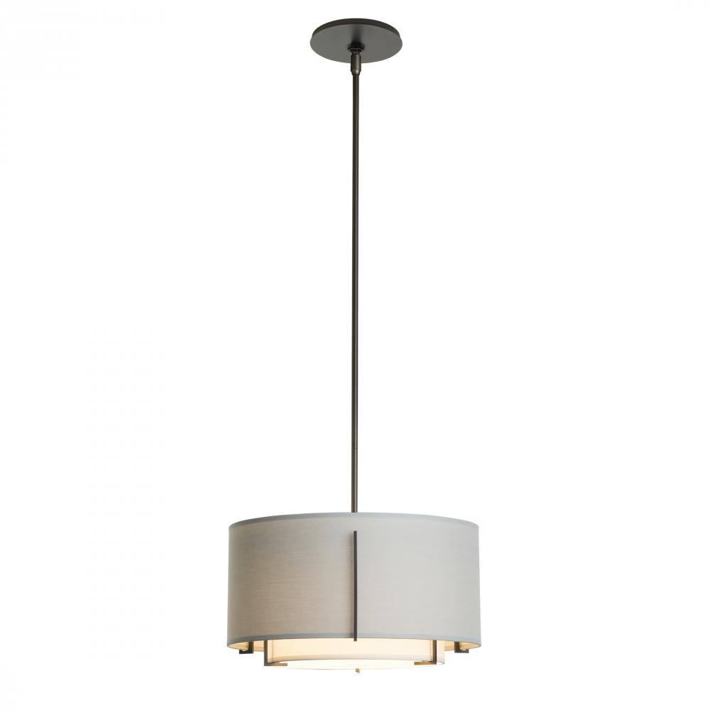 Exos Small Double Shade Pendant