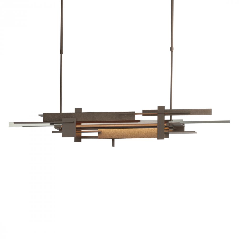 Planar LED Pendant with Accent