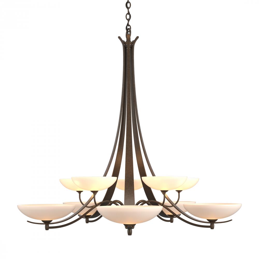 Aegis 10 Arm Chandelier