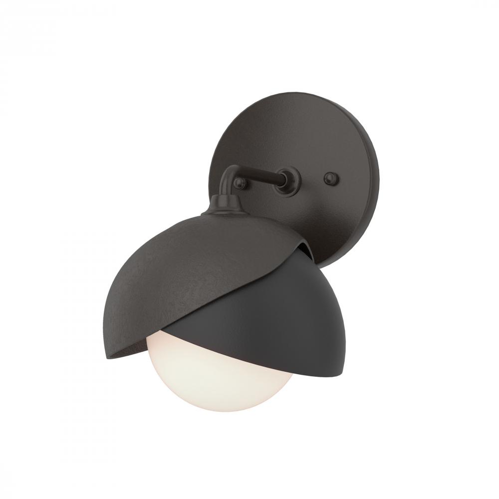 Brooklyn 1-Light Double Shade Bath Sconce