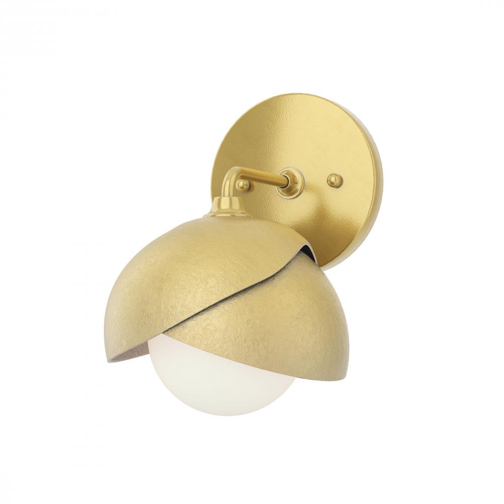 Brooklyn 1-Light Double Shade Bath Sconce