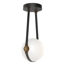 Hubbardton Forge 121047-LED-10-27-LK-NL-GG0670 - Derby Small Semi-Flush