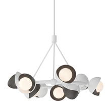 Hubbardton Forge 131068-SKT-MULT-02-14-GG0711 - Brooklyn 9-Light Double Shade Ring Pendant