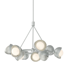 Hubbardton Forge 131068-SKT-MULT-82-85-GG0711 - Brooklyn 9-Light Double Shade Ring Pendant