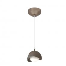 Hubbardton Forge 161183-SKT-STND-05-07-GG0711 - Brooklyn Double Shade Low Voltage Mini Pendant