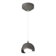 Hubbardton Forge 161183-SKT-STND-20-14-GG0711 - Brooklyn Double Shade Low Voltage Mini Pendant