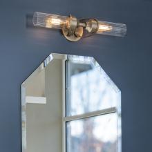 Hubbardton Forge 201346-SKT-84-ZM0634 - Bow 2-Light Bath Sconce