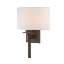 Hubbardton Forge 204826-SKT-05-SF1092 - Beacon Hall Half Drum Shade Sconce