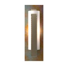 Hubbardton Forge 217186-SKT-84-CP-GG0065 - Forged Vertical Bar Sconce - Cherry or Copper Backplate