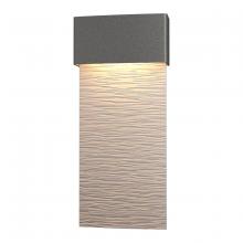 Hubbardton Forge 302632-LED-20-78 - Stratum Large Dark Sky Friendly LED Outdoor Sconce