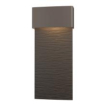 Hubbardton Forge 302632-LED-77-14 - Stratum Large Dark Sky Friendly LED Outdoor Sconce