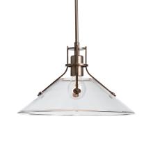 Hubbardton Forge 363009-SKT-LONG-10-FD0686 - Henry Outdoor Pendant with Glass Medium