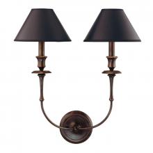 Hudson Valley 1862-OB - 2 LIGHT WALL SCONCE