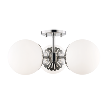 Mitzi by Hudson Valley Lighting H193603-PN - Paige Semi Flush