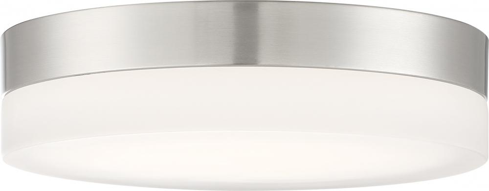 Pi - 11&#34;- LED Flush - Brushed Nickel Finish