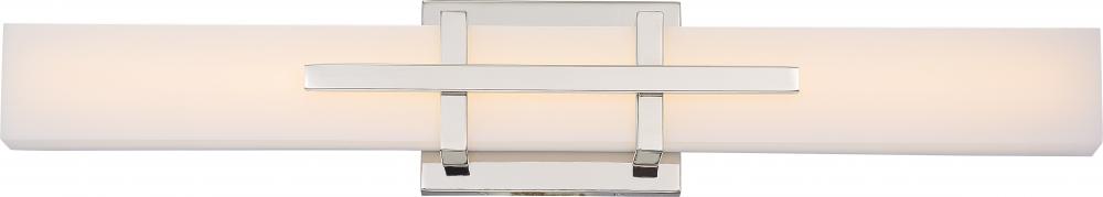 Grill - 24&#34; LED Wall Sconce - Polished Nickel Finish