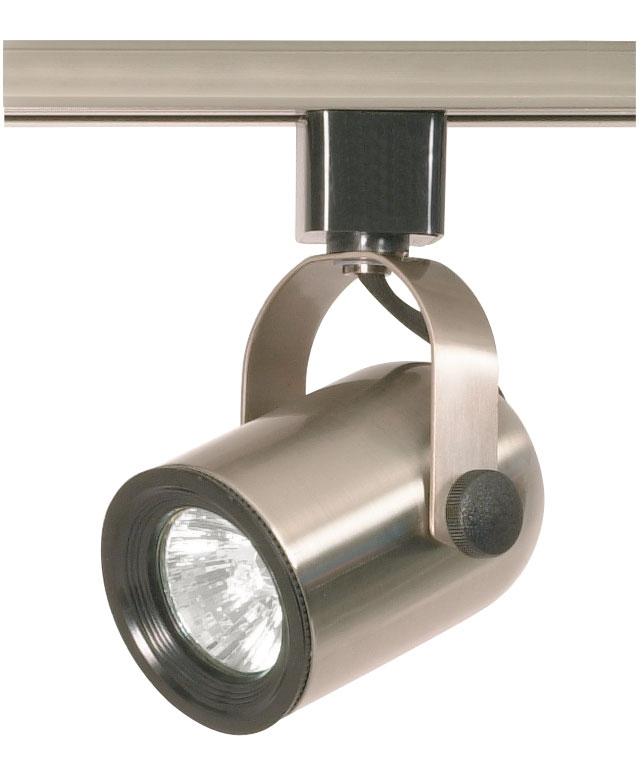 1 Light - MR16 - 120V Track Head - Round Back - Brushed Nickel Finish