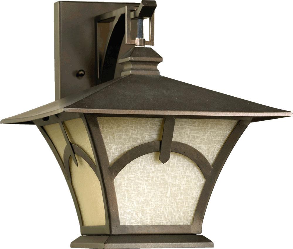 Oiled Bronze Wall Lantern