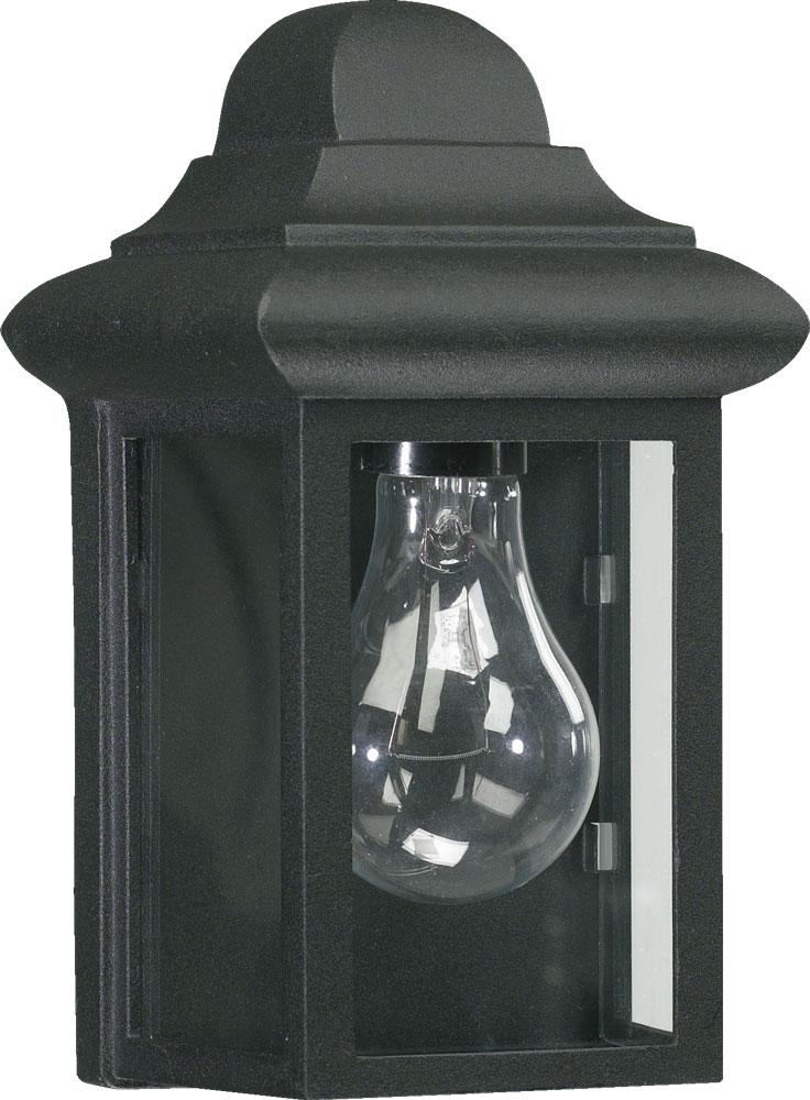 1Lt Cast Alum Lantern-Bk