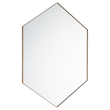 Quorum 13-2840-21 - 28x40 Hexgn Mirror - GLD