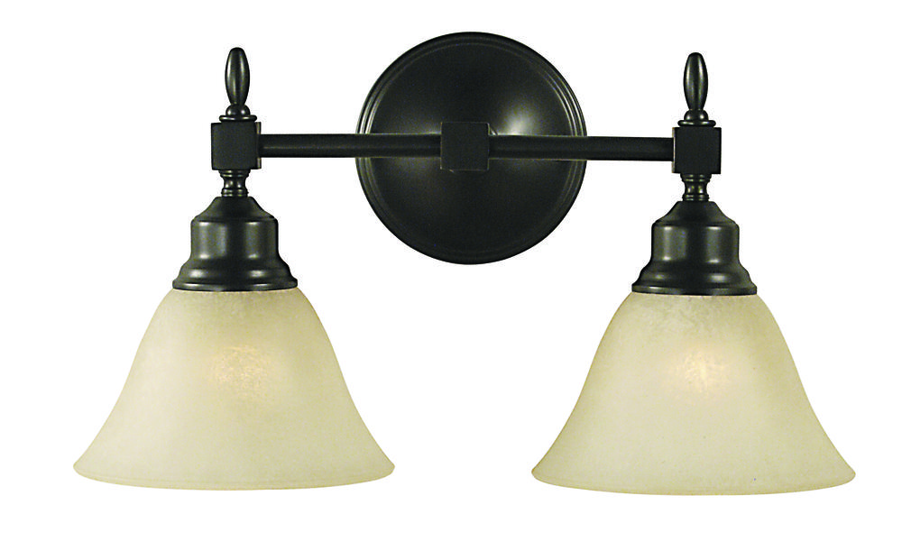 2-Light Antique Brass Taylor Sconce