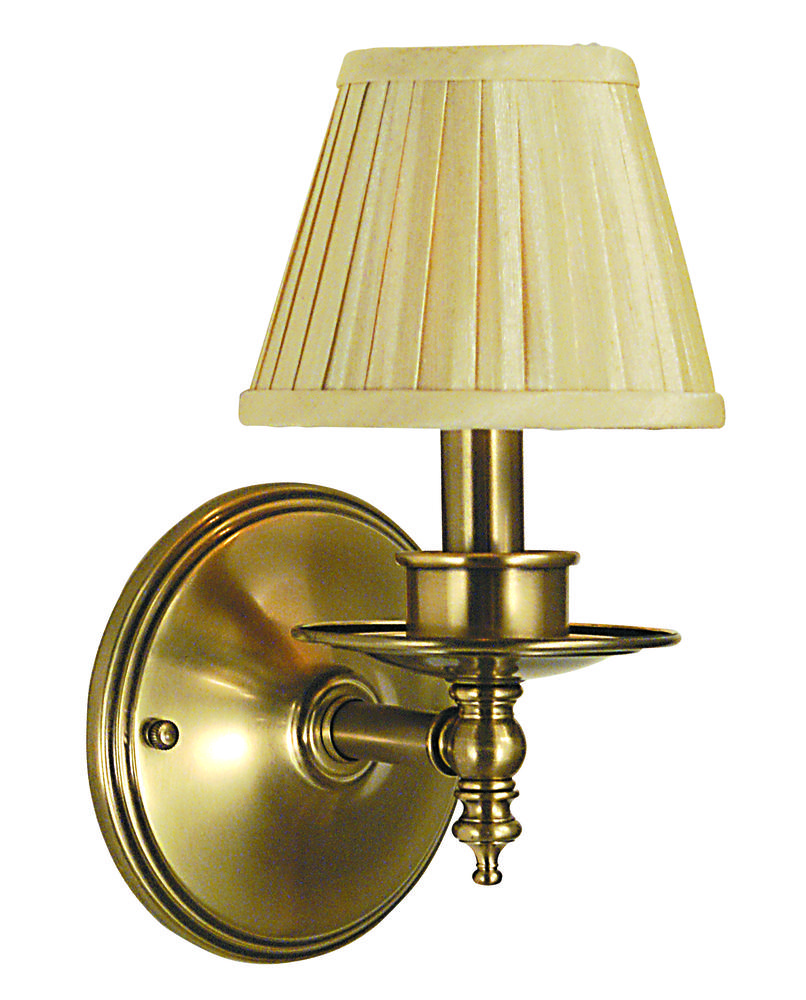 1-Light Mahogany Bronze Sheraton Sconce