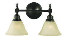 Framburg 2432 AB/AM - 2-Light Antique Brass Taylor Sconce